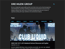 Tablet Screenshot of dremuzik.com